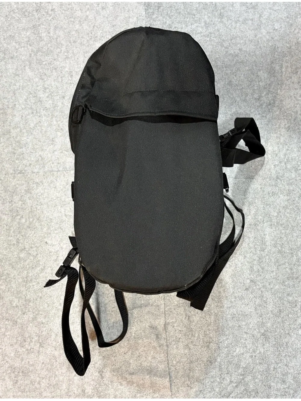 Harley Davidson By SAC Black Motorcycle Sissy Bar Backrest Touring Luggage Bag
